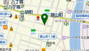 リパーク広島胡町第2の地図画像