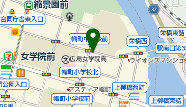 リパーク広島上幟町の地図画像