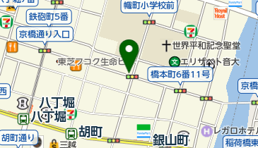 リパーク広島幟町の地図画像
