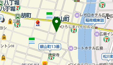 リパーク広島銀山町の地図画像