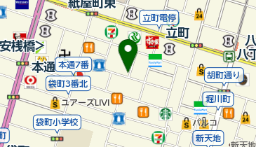 リパーク広島立町の地図画像