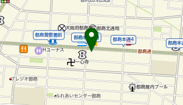 リパーク都島本通4丁目の地図画像