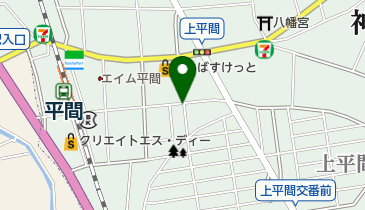 リパーク平間銀座第2の地図画像