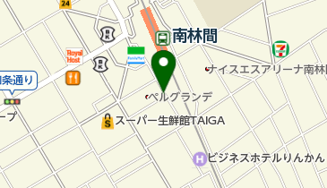 リパーク南林間駅前第2の地図画像
