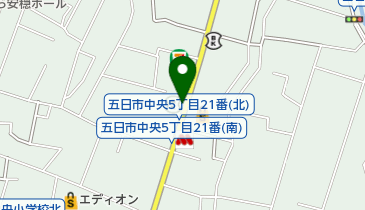 リパーク広島五日市中央の地図画像