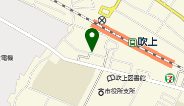 リパーク吹上駅前の地図画像