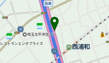 リパーク西浦和の地図画像