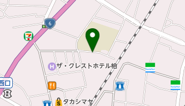 リパーク柏末広町第2の地図画像