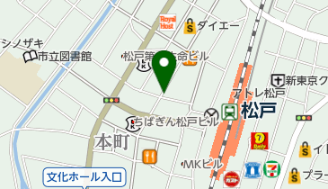 リパーク松戸駅西口第5の地図画像