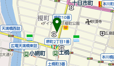 リパーク広島堺町の地図画像