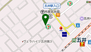 リパーク五井駅西口の地図画像