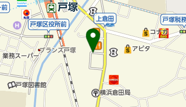 リパーク戸塚上倉田町の地図画像