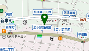 リパークワイド新栄第10の地図画像