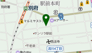 リパーク別府駅前町の地図画像
