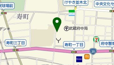 リパーク府中寿町1丁目の地図画像