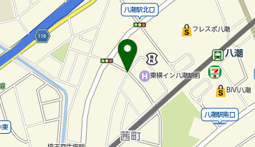 リパークワイド八潮駅前の地図画像