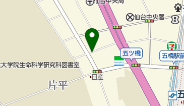 リパーク仙台五橋2丁目第3の地図画像