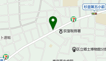 リパーク杉並清水1丁目の地図画像