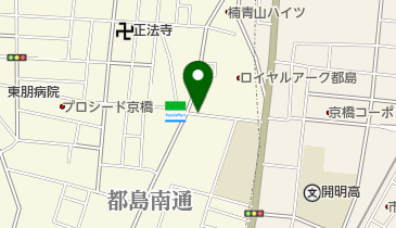 リパークワイド都島中通3丁目の地図画像