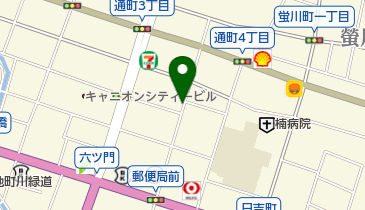 リパーク久留米日吉町第2の地図画像