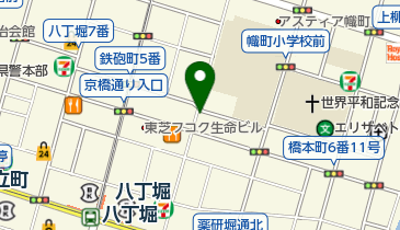 リパーク広島幟町第5の地図画像