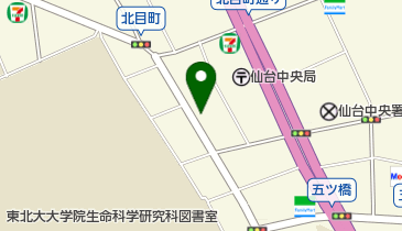 リパーク仙台北目町の地図画像