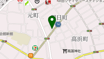 リパーク吹田朝日町の地図画像