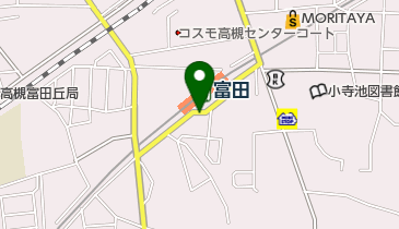 リパーク阪急富田駅前の地図画像