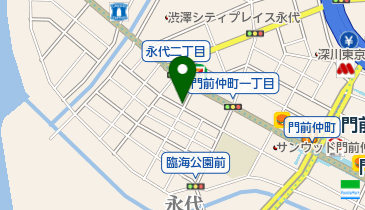 リパーク永代2丁目の地図画像