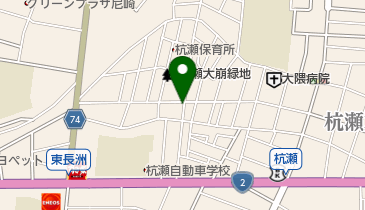 リパーク杭瀬北新町の地図画像