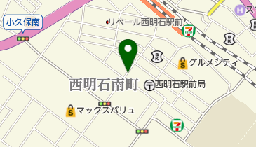 リパーク西明石南町2丁目の地図画像