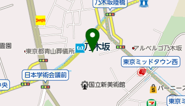 リパーク六本木7丁目第4の地図画像