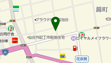 リパーク仙台錦町1丁目の地図画像