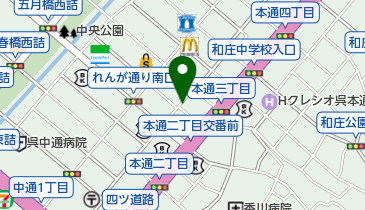 リパーク呉本通3丁目の地図画像