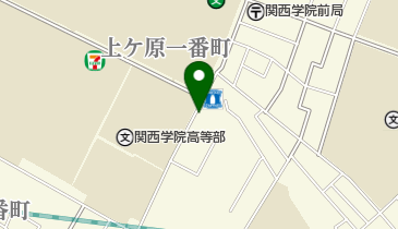 リパーク関学前の地図画像