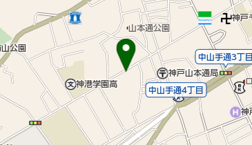 リパーク神戸中山手通4丁目の地図画像