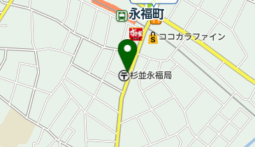 リパーク永福町2丁目の地図画像
