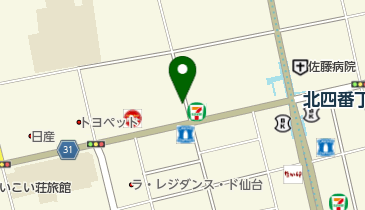 リパーク仙台木町通2丁目の地図画像