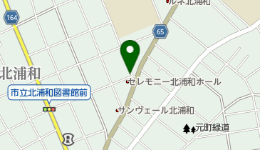 リパーク北浦和1丁目の地図画像