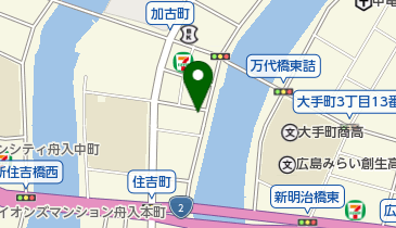 リパーク広島加古町の地図画像