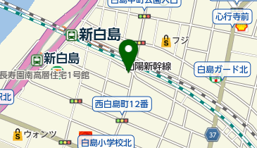 リパーク広島西白島町第5の地図画像