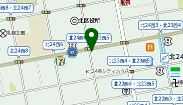 リパーク札幌北23西5第2の地図画像