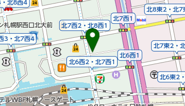 リパークワイド札幌北7西1の地図画像
