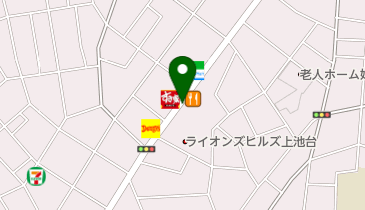 リパークワイド上池台5丁目の地図画像