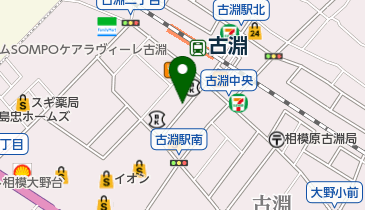 リパーク古淵駅前の地図画像