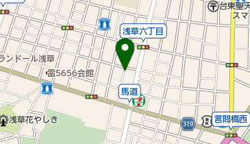 リパーク浅草3丁目第4の地図画像