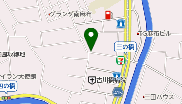 リパーク南麻布2丁目第4の地図画像