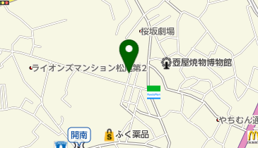 リパークワイド那覇市壺屋1丁目の地図画像