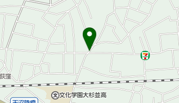 リパーク阿佐ヶ谷北2丁目の地図画像