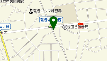 リパークワイド弦巻2丁目の地図画像